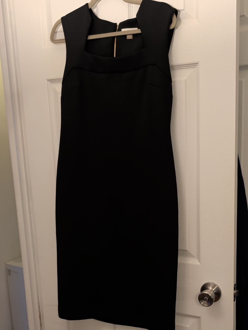 Like New Calvin Klein Black Sheath Dress Size 10